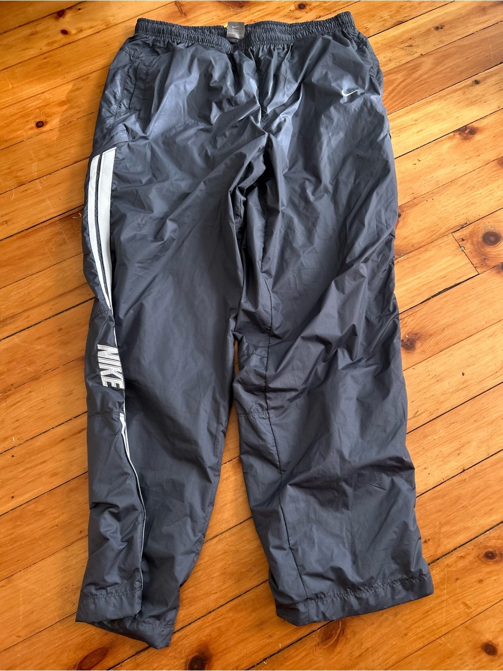 Nike Track Pants Windbreaker Spell Out Y2K vintage Skater xl